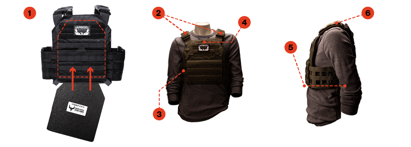 How to Wear Body Armor from Armored Republic