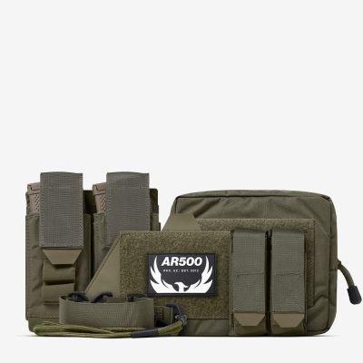The olive drab Deluxe Pouch Kit from Armored Republic