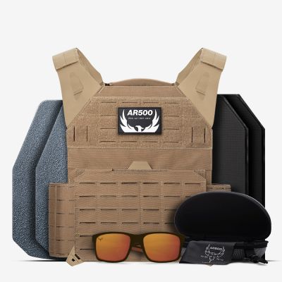 The coyote Invictus Bundle with Free Glasses from Armored Republic