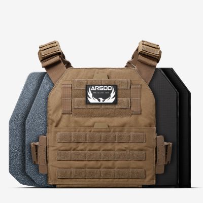 The coyote Veritas Hero Package from AR500 Armor of the Armored Republic