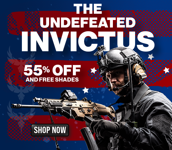 Invictus Bundle with Free Glasses from Armored Republic