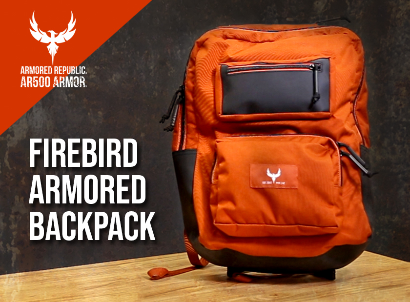 AR500 Armor Firebird Armored Backpack